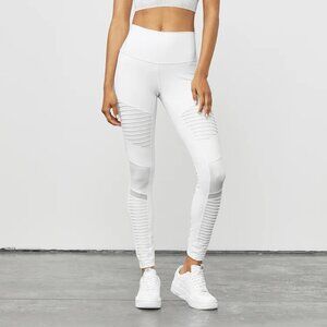 Alo High-Waisted Moto Leggings in Small
